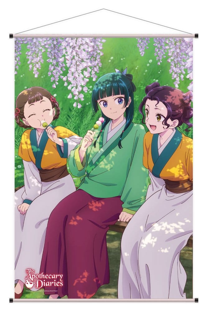PREORDINE+ 06/2027 The Apothecary Diaries Wallscroll 06 Maomao and Friends 60 x 90 cm