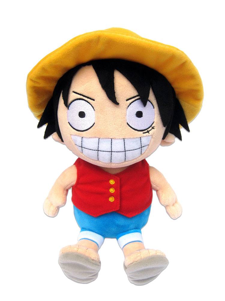 AUF BESTELLUNG One Piece Plüschfigur Ruffy 32 cm
