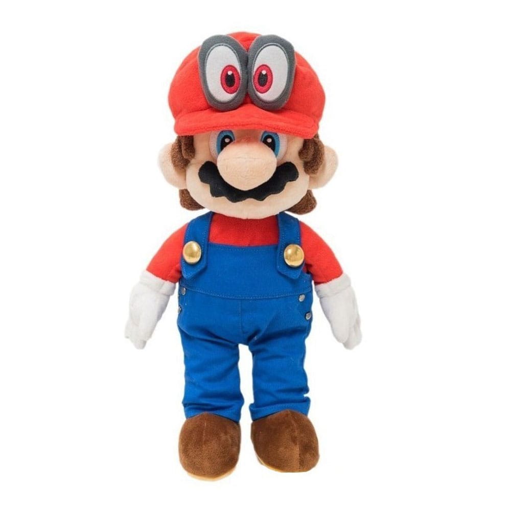SU ORDINAZIONE Super Mario Odyssey Premium Collection Plush Figure Mario 35 cm *PREZZO SPECIALE*
