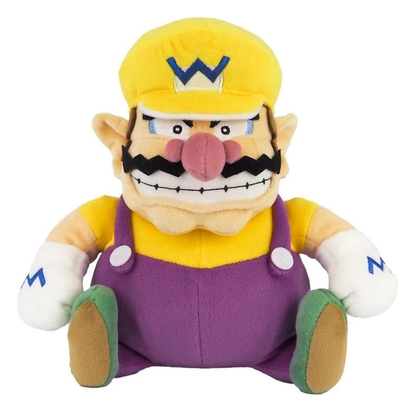 🧪 LAB | SU ORDINAZIONE Super Mario Plush Figure Wario 25 cm