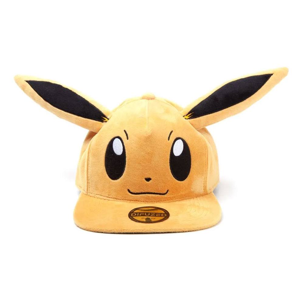 SU ORDINAZIONE Pokémon Plush Snapback Cap Embarrassed Eevee