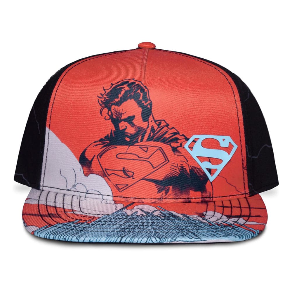 SU ORDINAZIONE DC Comics Snapback Cap Superman Red
