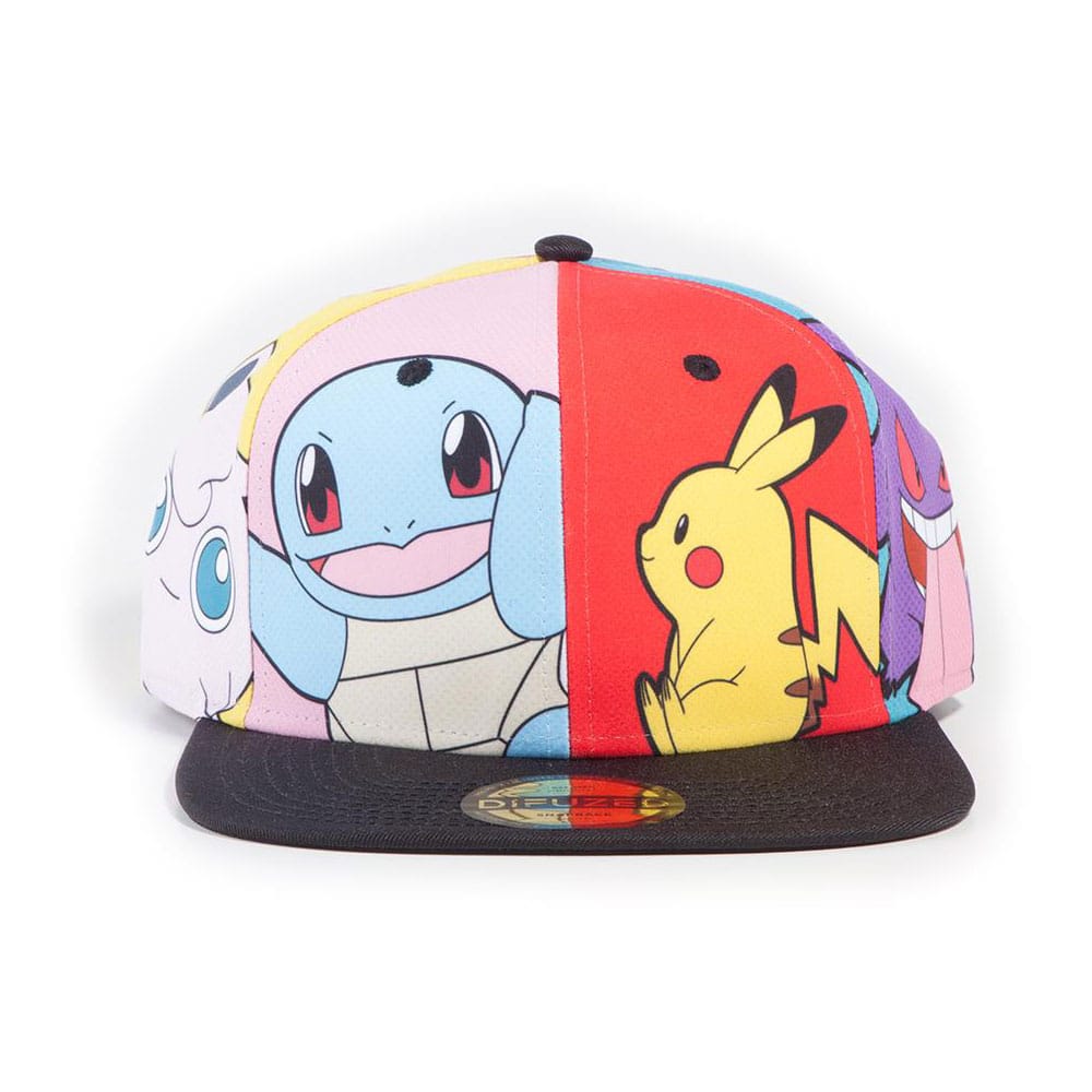 MADE TO ORDER Pokemon Snapback Cap Multi Pop Art