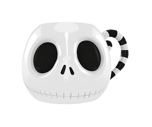 MADE TO ORDER Nightmare Before Christmas 3D Shaped Mug Jack's Head