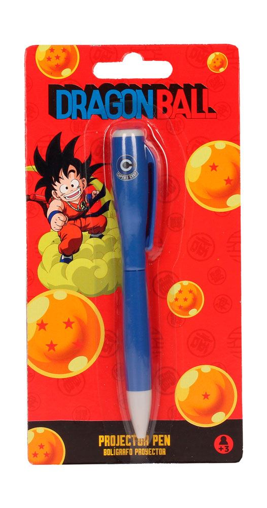 SU ORDINAZIONE Dragon Ball Pen with Light Projector Capsule Corp