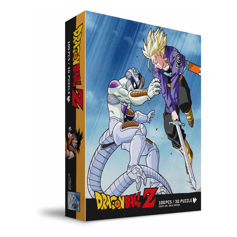 SU ORDINAZIONE Dragon Ball Z Jigsaw Puzzle with 3D-Effect Trunks vs Frieza (100 pieces)