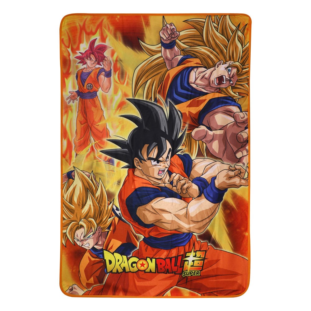 SU ORDINAZIONE Dragon Ball Super Fleece Blanket Battle of Gods Goku 100 x 150 cm *PREZZO SPECIALE* ESAURITO
