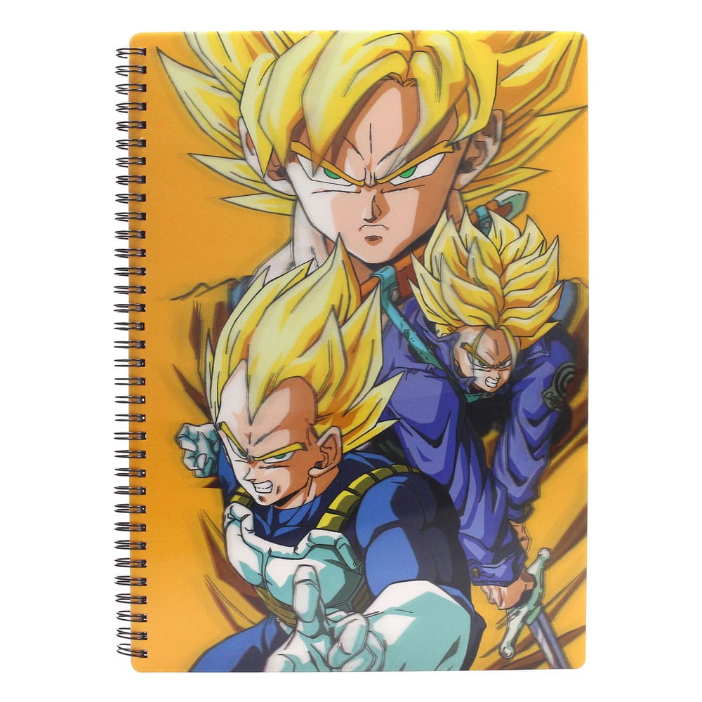 SU ORDINAZIONE Dragon Ball Notebook with 3D-Effect Saiyans *PREZZO SPECIALE*