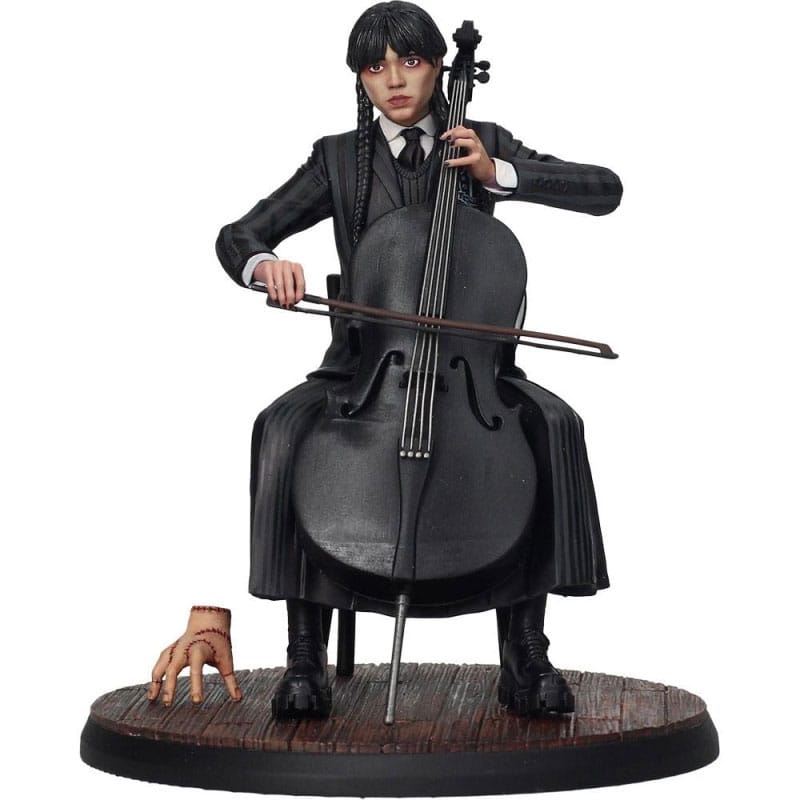 AUF BESTELLUNG Mittwoch PVC Figur Mittwoch Cello 20 cm
