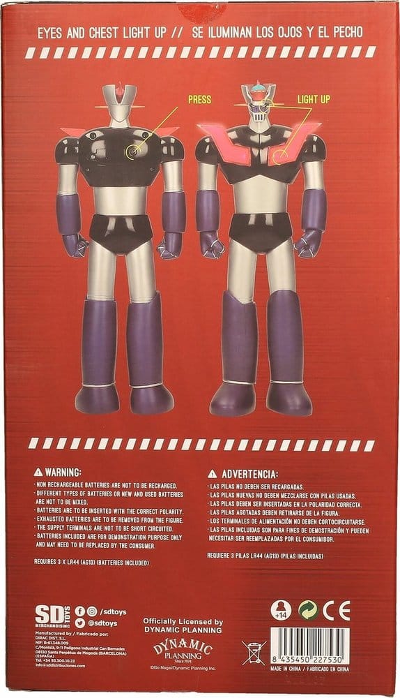 PREORDINE+ 12/2026 Mazinger Z PVC Statue with Sound Mazinger Z 30 cm