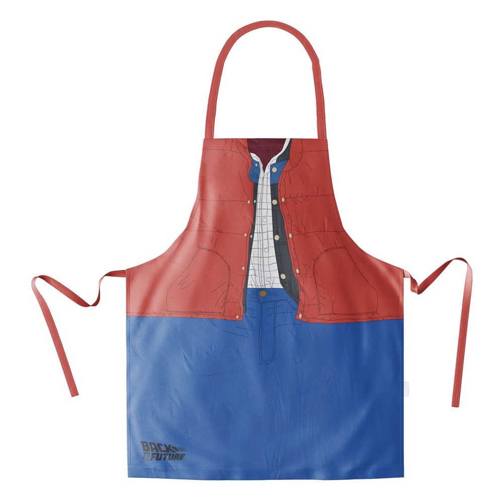 SU ORDINAZIONE Back to the Future cooking apron Marty McFly