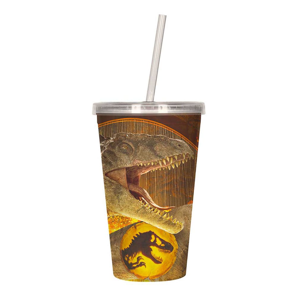 SU ORDINAZIONE Jurassic World 3D Cup & Straw Dominion *PREZZO SPECIALE* ESAURITO