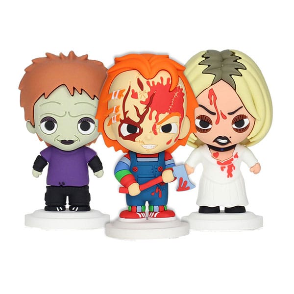 SU ORDINAZIONE Chucky Pokis Rubber Minifigures 3-Pack 7 cm