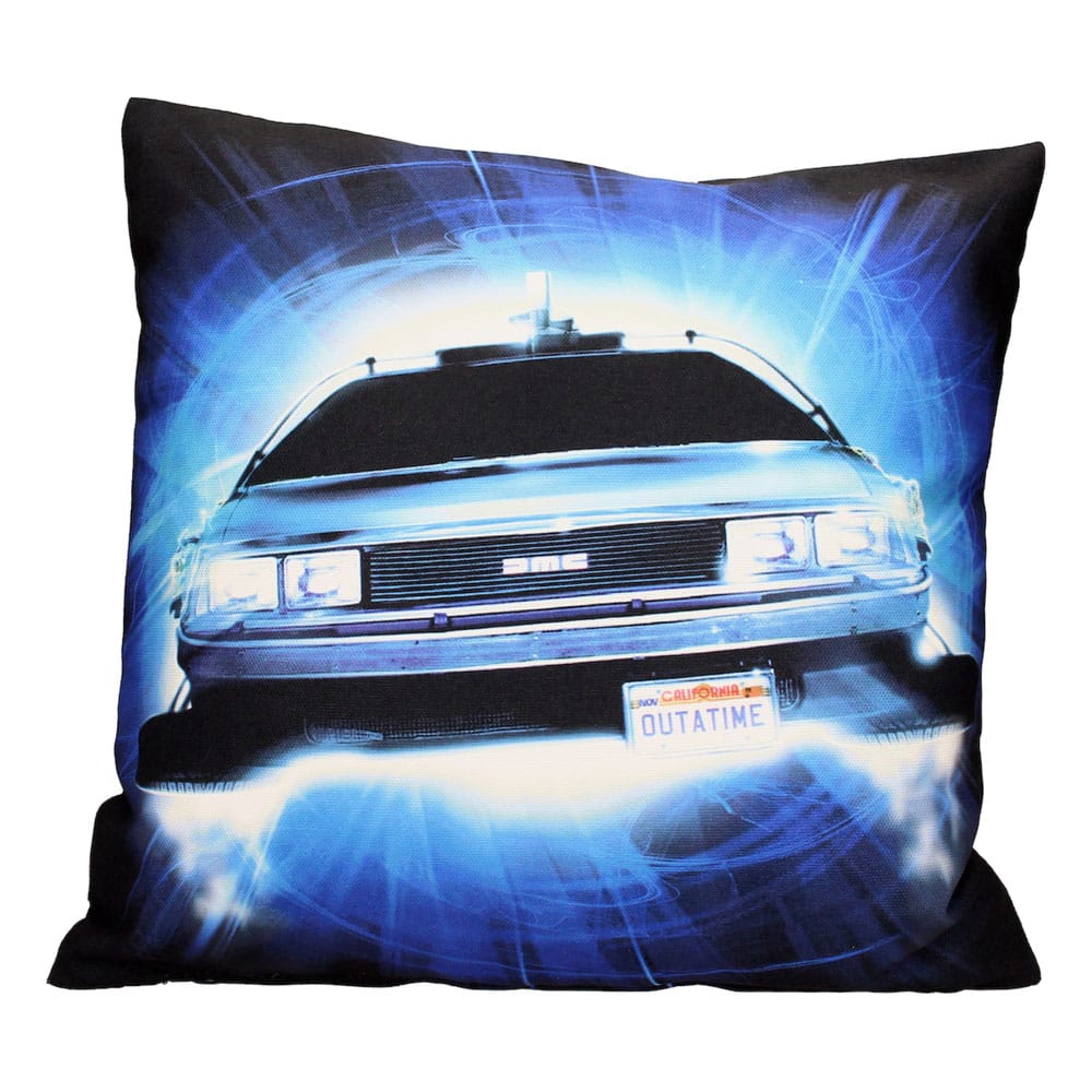SU ORDINAZIONE Back To The Future Pillow Delorean Roads 45 cm
