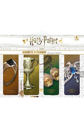 AUF BESTELLUNG gefertigtes Harry Potter Magnet-Lesezeichen-Set B