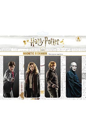 AUF BESTELLUNG gefertigtes Harry Potter Magnet-Lesezeichen-Set C *SONDERPREIS*