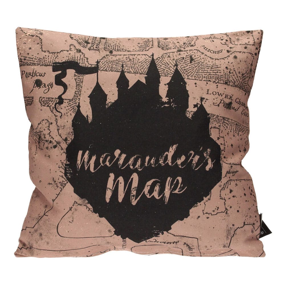 SU ORDINAZIONE Harry Potter Cushion Marauder's Map 45 x 45 cm