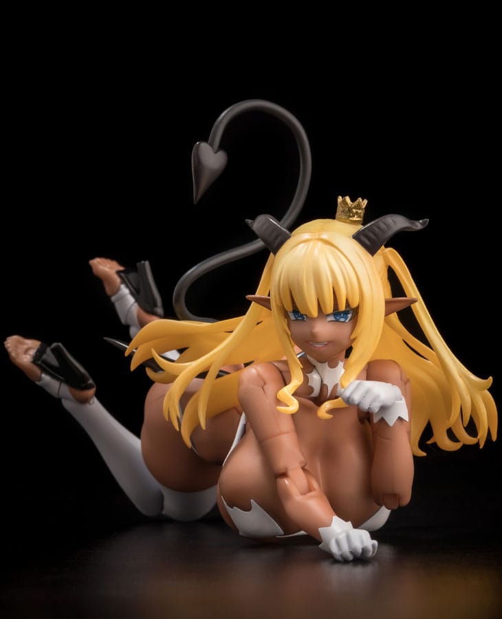 PREORDINE CHIUSO 08/2025 Original Character by Asanagi Girls Series Action Figure Succubus Queen Lisbeth Tanned Ver. 17 cm (18+) (PREORDINE NON CANCELLABILE)