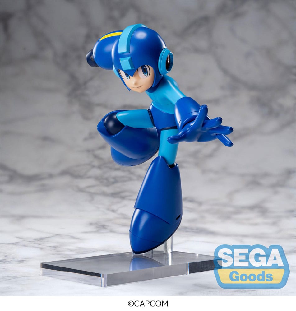 PREORDINE+ 10/2025 Mega Man Luminasta PVC Statue Mega Man 19 cm