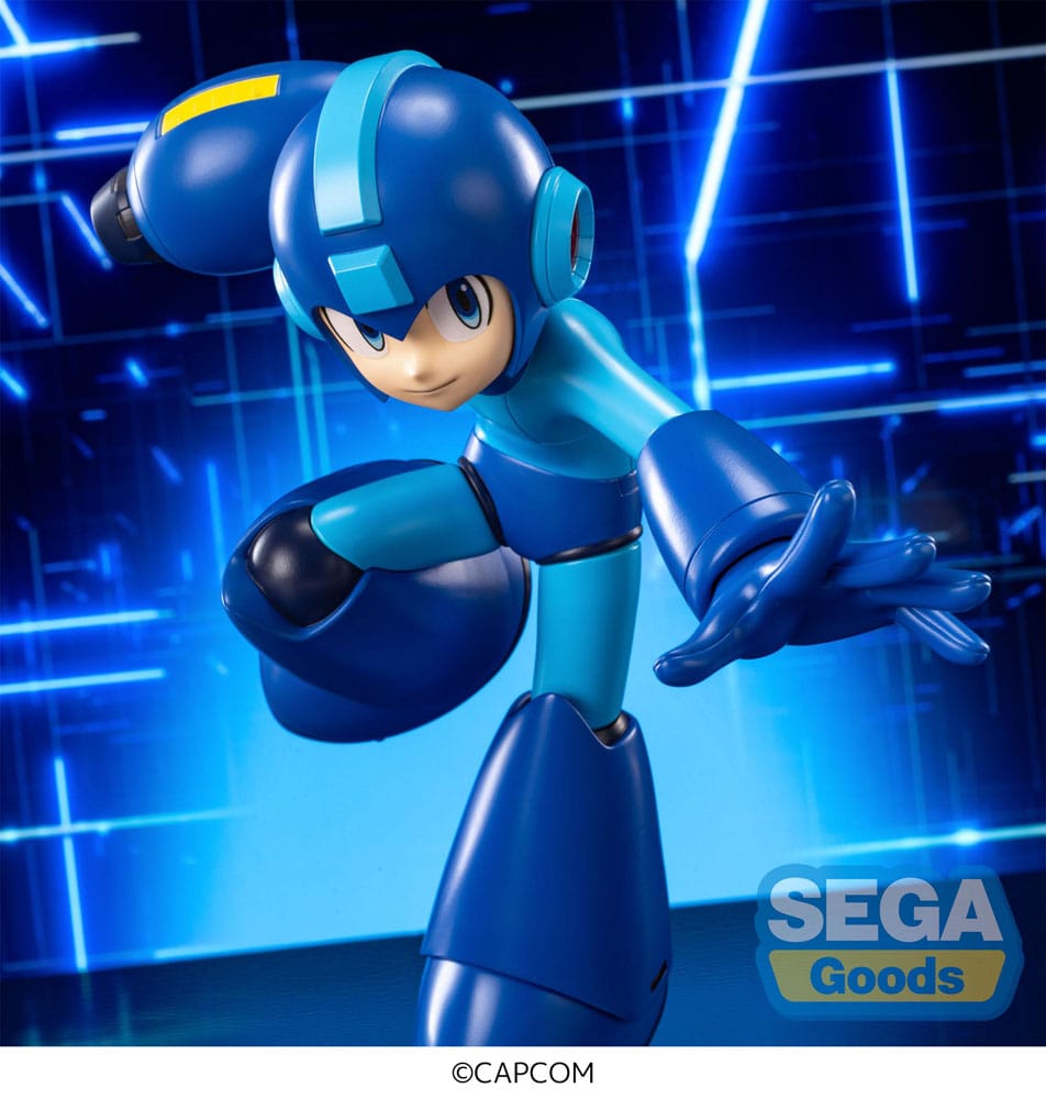 PREORDINE+ 10/2025 Mega Man Luminasta PVC Statue Mega Man 19 cm