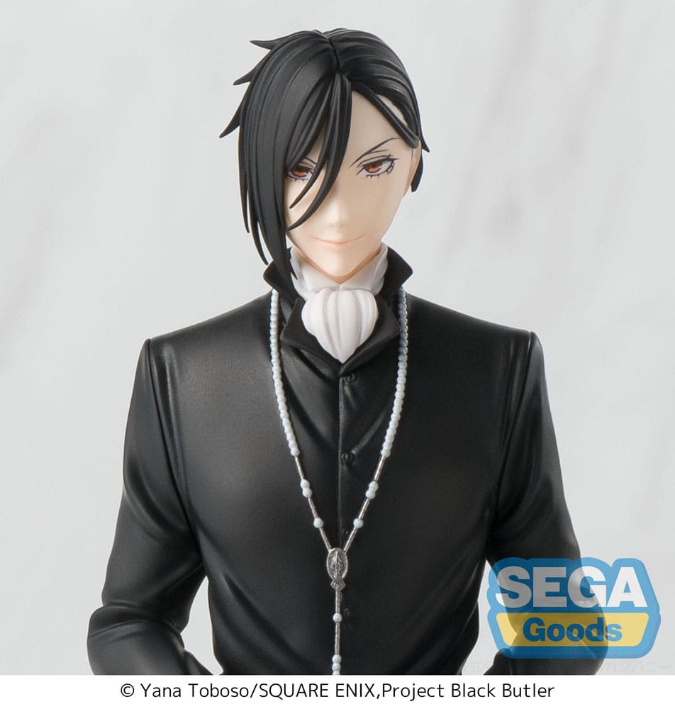 PREORDER+ 05/2026 Black Butler: Boarding School Arc PM Perching PVC Statue Sebastian Michaelis 16 cm