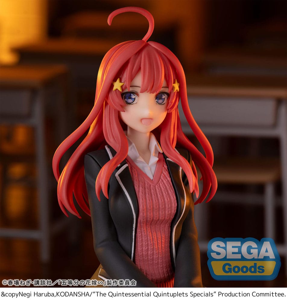 PREORDINE ESAURITO The Quintessential Quintuplets Specials PM Perching FIgure Itsuki Nakano 10 cm (H)