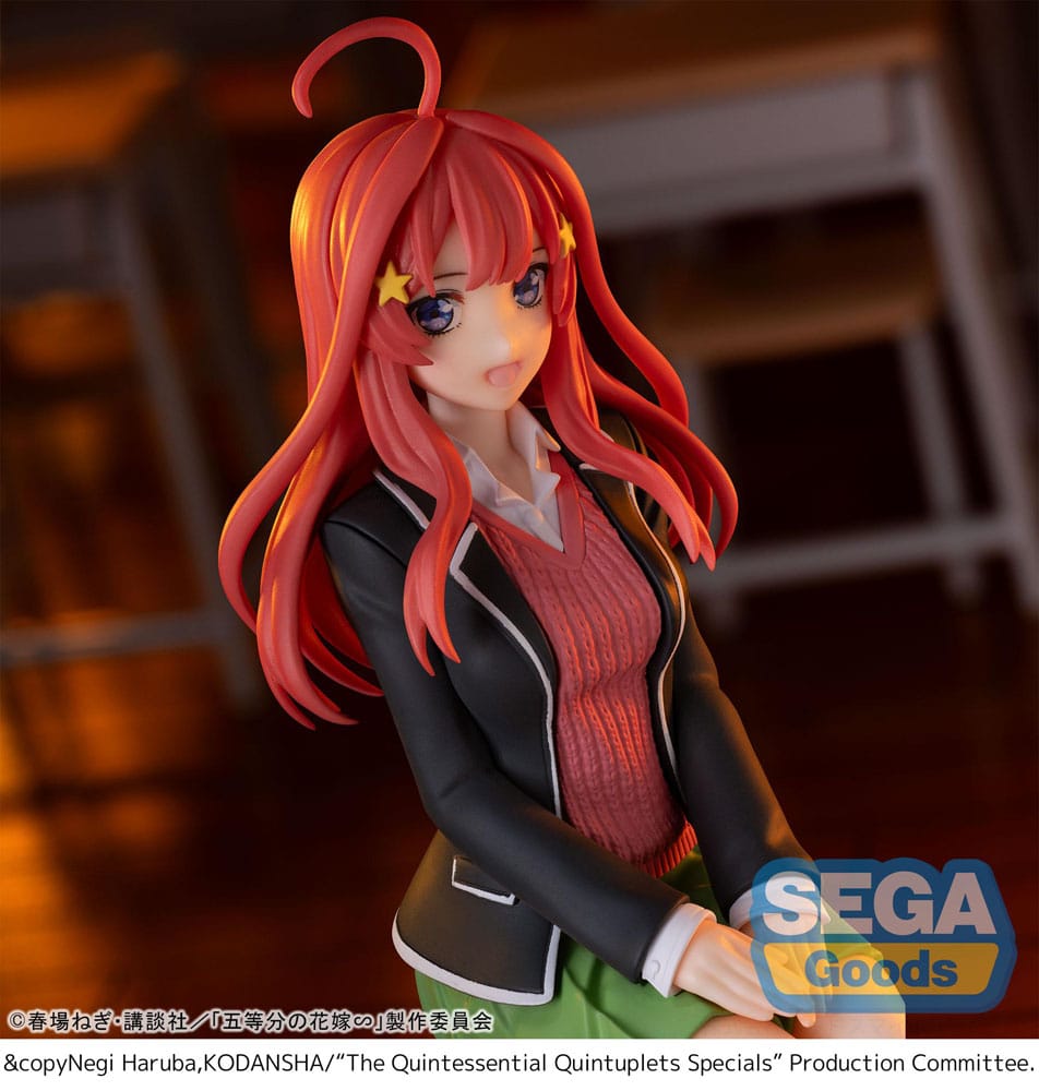 PREORDINE ESAURITO The Quintessential Quintuplets Specials PM Perching FIgure Itsuki Nakano 10 cm (H)