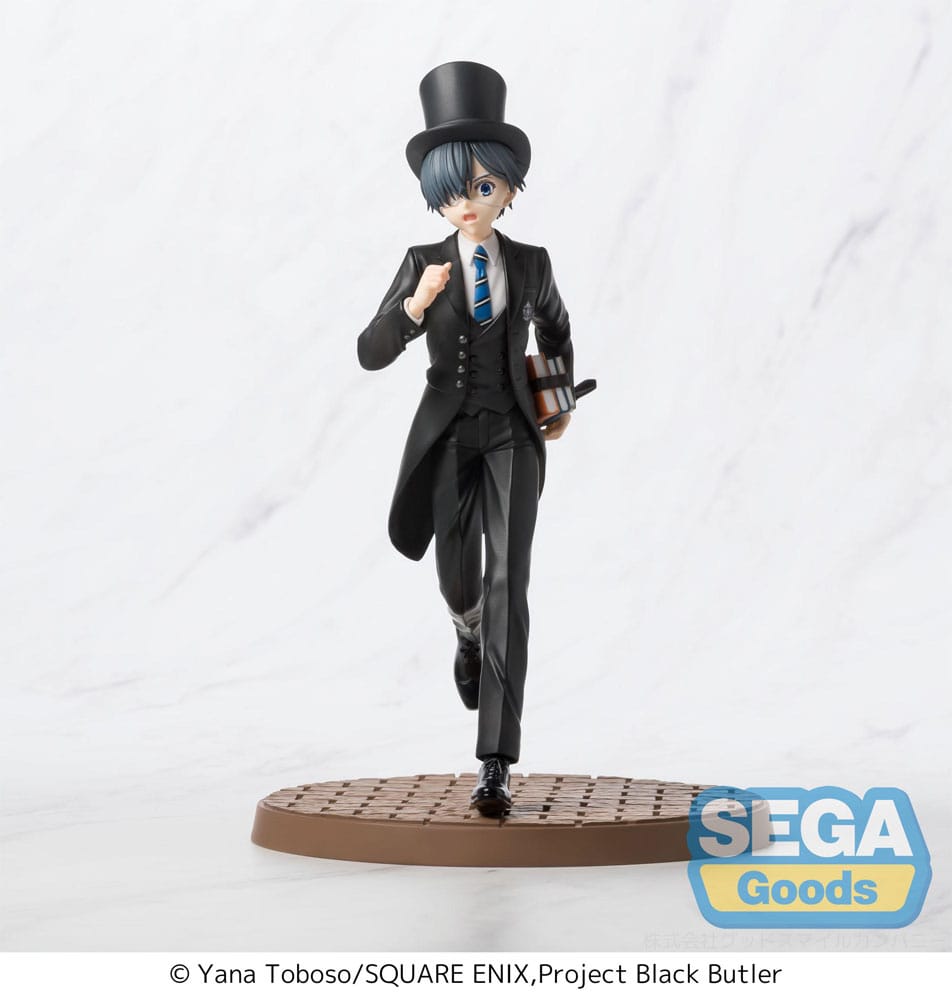 PREORDER+ 04/2026 Black Butler: Boarding School Arc Luminasta PVC Statue Ciel Phantomhive 22 cm