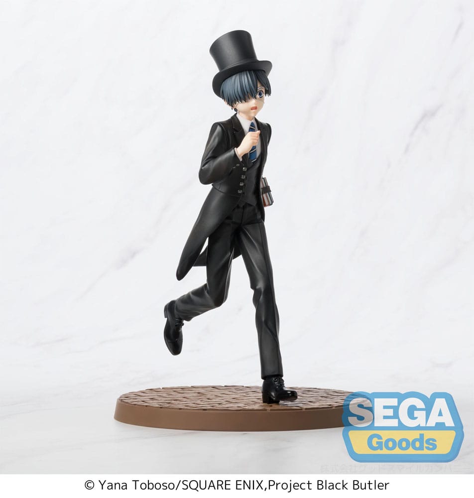 PREORDER+ 04/2026 Black Butler: Boarding School Arc Luminasta PVC Statue Ciel Phantomhive 22 cm