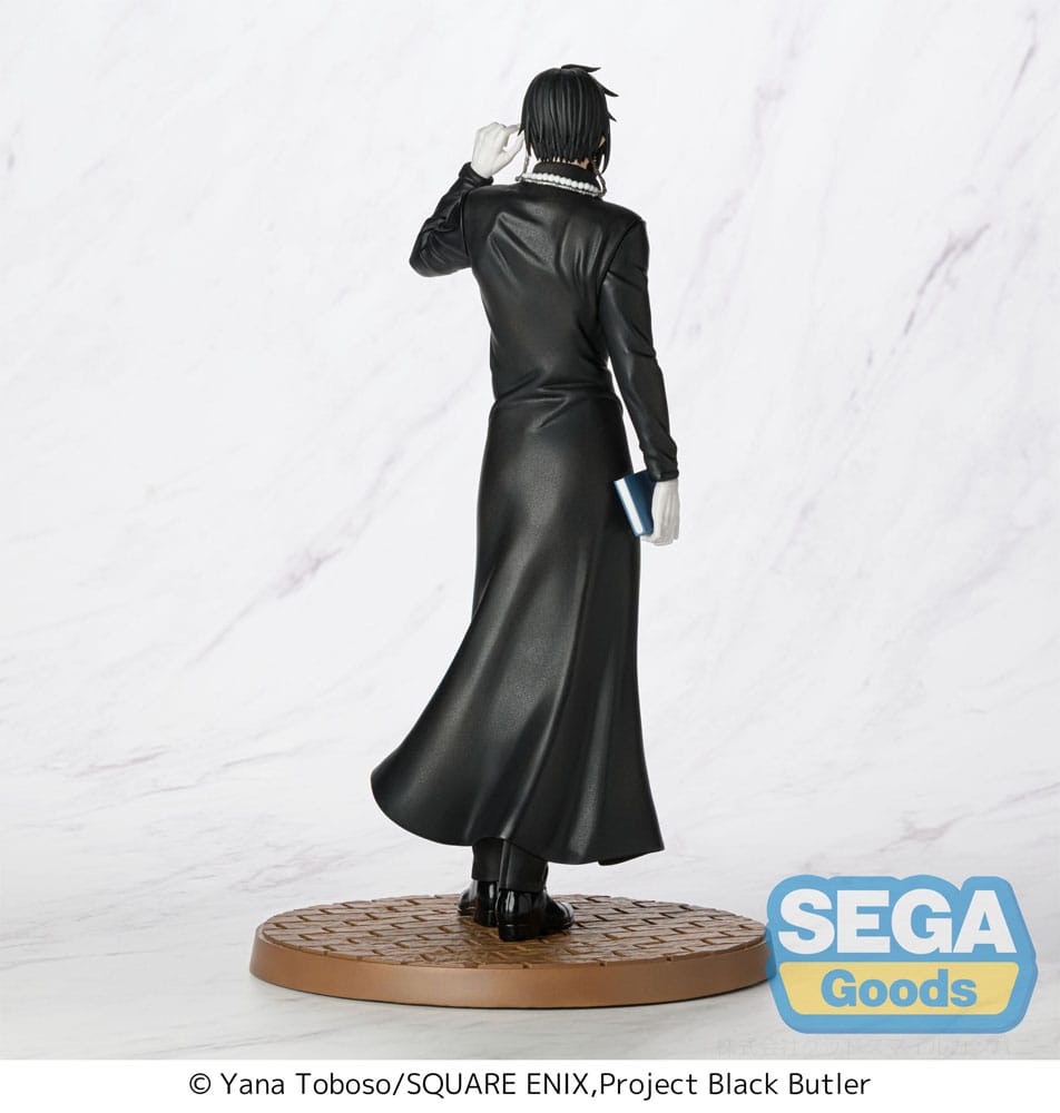 PREORDER+ 04/2026 Black Butler: Boarding School Arc Luminasta PVC Statue Sebastian Michaelis 22 cm
