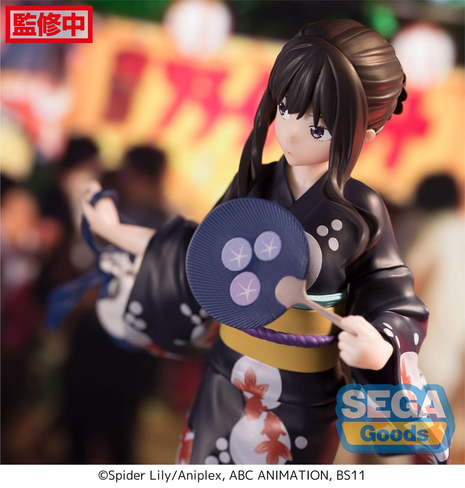 PREORDINE ESAURITO Lycoris Recoil Luminasta Figure Takina Inoue Going out in a yukata 19 cm (H)