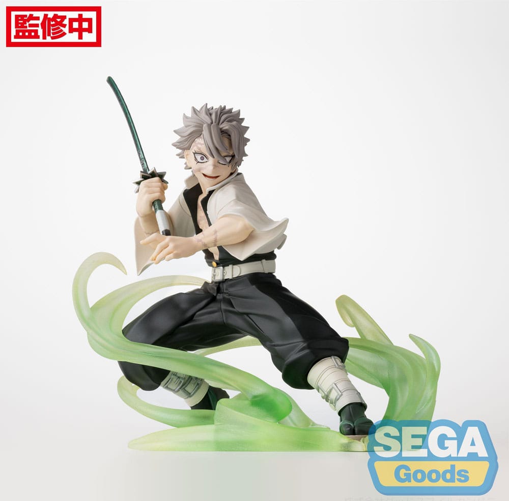 SU ORDINAZIONE Demon Slayer: Kimetsu no Yaiba Xross Link Anime PVC Statue Sanemi Shinazugawa Hashira Training Arc 12 cm