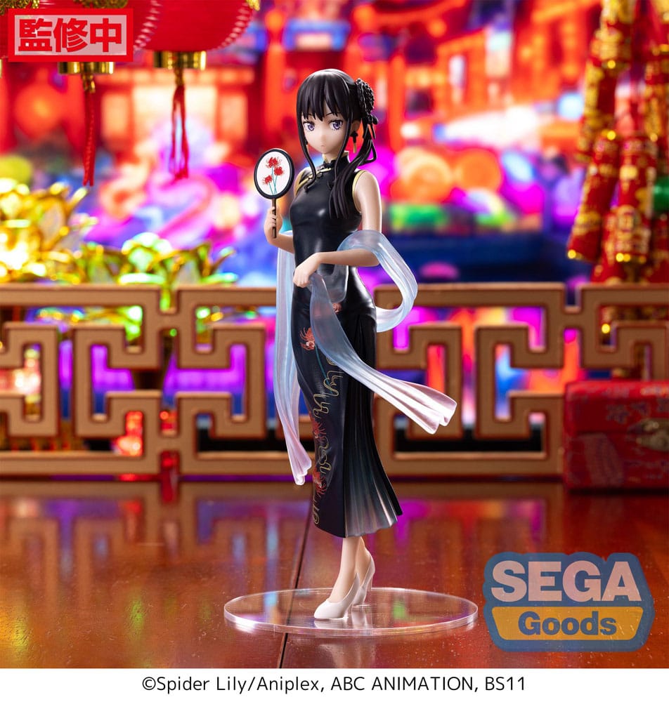 IN STOCK Lycoris Recoil Luminasta PVC Statue Takina Inoue China Style 19 cm