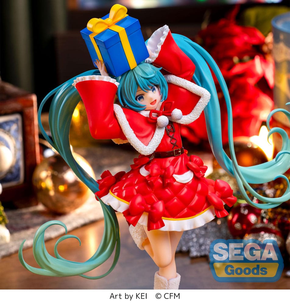 AUF LAGER Hatsune Miku Serie Luminasta Figur Hatsune Miku Weihnachten 2024 19 cm 