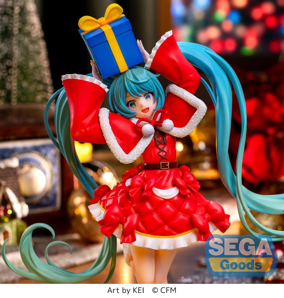 AUF LAGER Hatsune Miku Serie Luminasta Figur Hatsune Miku Weihnachten 2024 19 cm 