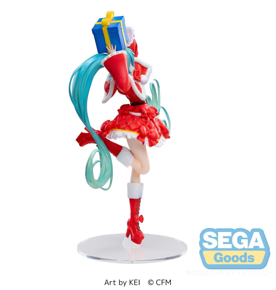 AUF LAGER Hatsune Miku Serie Luminasta Figur Hatsune Miku Weihnachten 2024 19 cm 