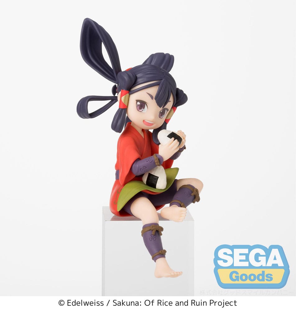 MADE TO ORDER Sakuna: Of Rice and Ruin PM Perching PVC Statue Sakuna Anime Ver. 14 cm