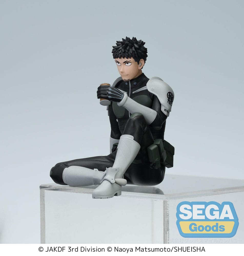 SU ORDINAZIONE Kaiju No. 8 PM Perching PVC Statue Kafka Hibino Break Time 8 cm