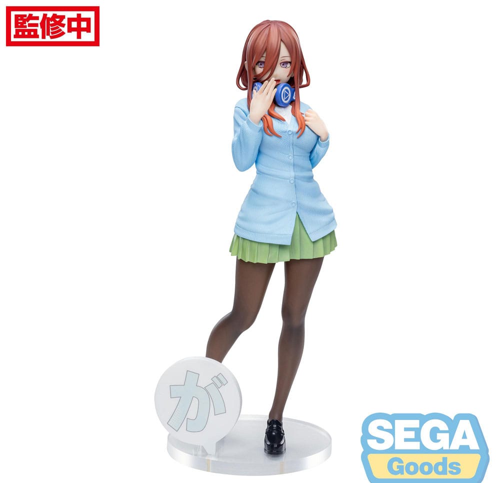 SU ORDINAZIONE The Quintessential Quintuplets Specials Luminasta PVC Statue Miku Nakano 20 cm *PREZZO SPECIALE*