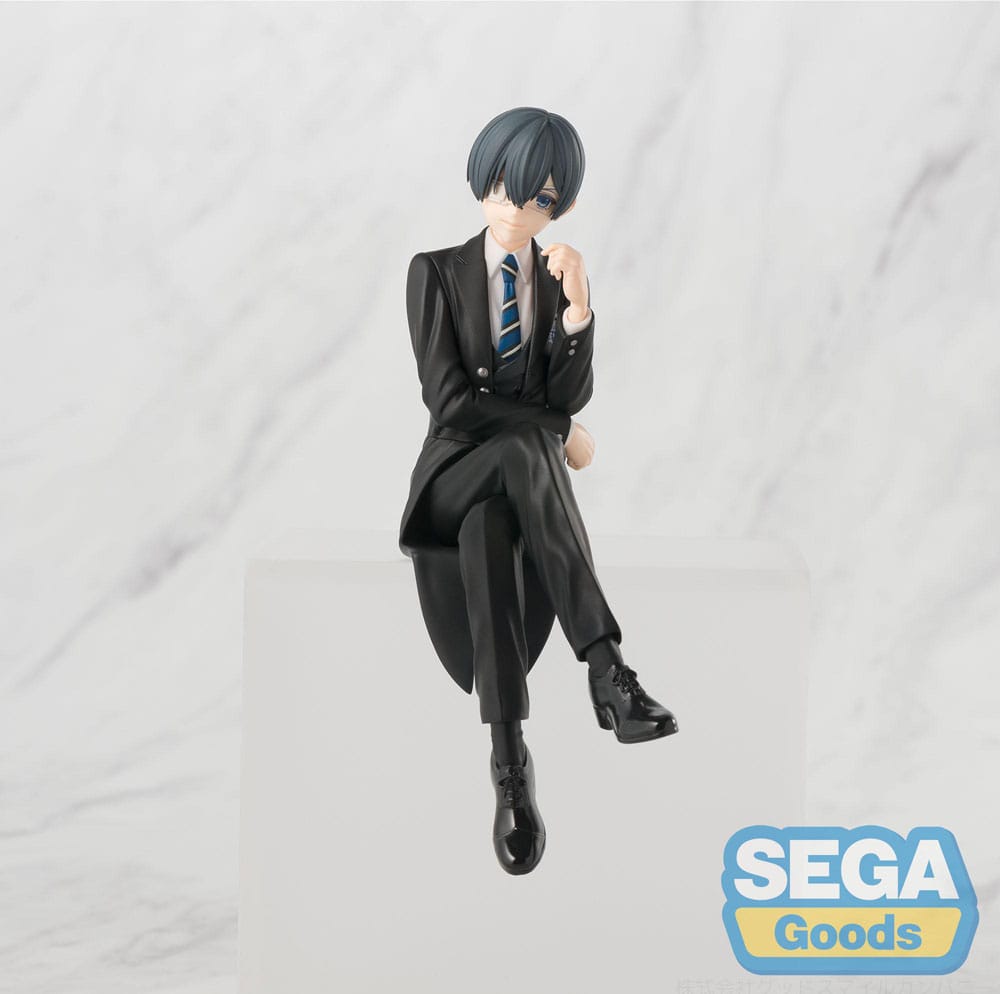 PREORDER+ 05/2026 Black Butler: Boarding School Arc PM Perching PVC Statue Ciel Phantomhive 14 cm