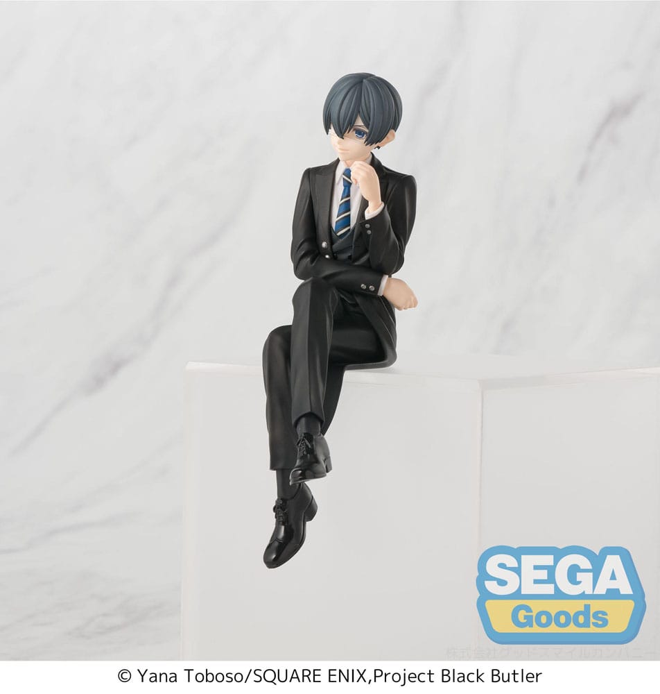 PREORDER+ 05/2026 Black Butler: Boarding School Arc PM Perching PVC Statue Ciel Phantomhive 14 cm