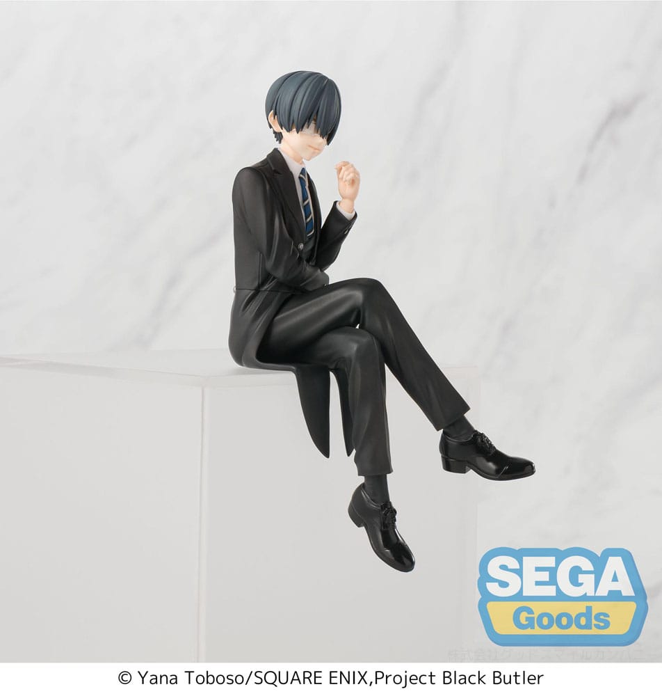 PREORDER+ 05/2026 Black Butler: Boarding School Arc PM Perching PVC Statue Ciel Phantomhive 14 cm