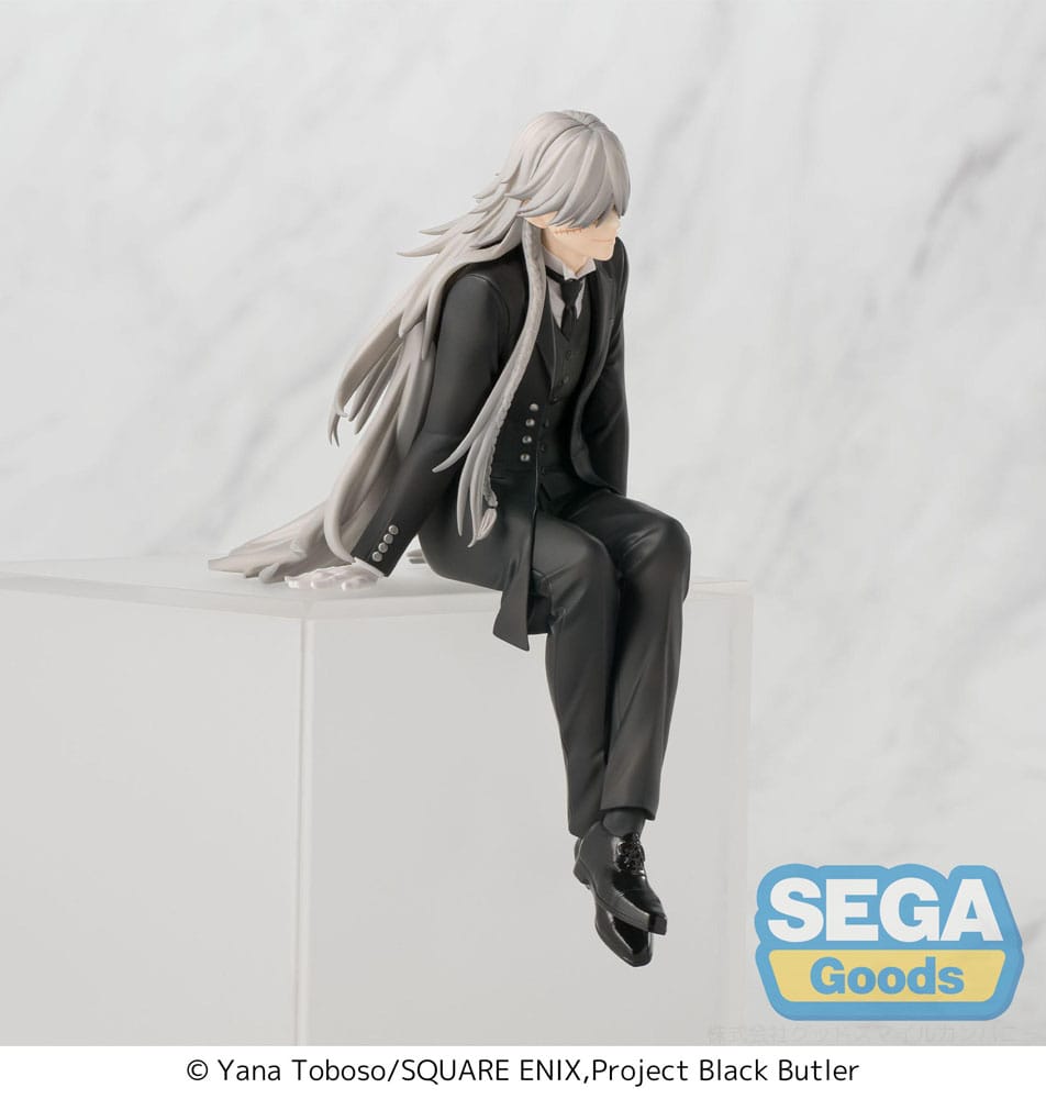 PREORDER+ 06/2026 Black Butler: Boarding School Arc PM Perching PVC Statue Undertaker 13 cm