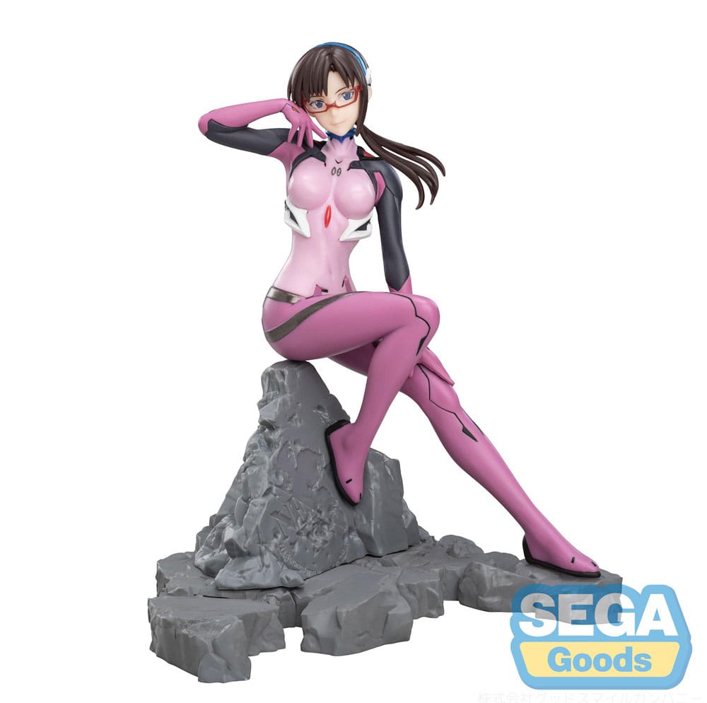 SU ORDINAZIONE Evangelion: 3.0+1.0 Thrice Upon a Time Luminasta PVC Statue Mari Makinami Illustrious Vignetteum 30th Anniversary Ver. 18 cm