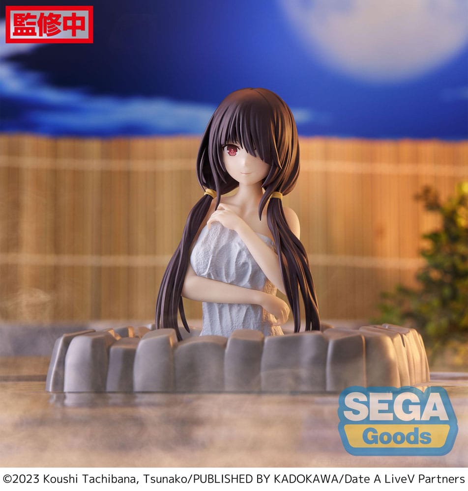 SU ORDINAZIONE Date A Live V Thermae Utopia PVC Statue Kurumi Tokisaki Pigtails 10 cm