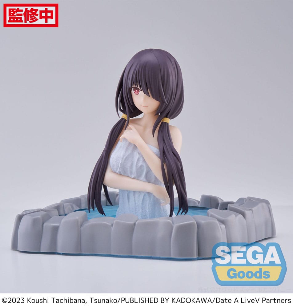 SU ORDINAZIONE Date A Live V Thermae Utopia PVC Statue Kurumi Tokisaki Pigtails 10 cm