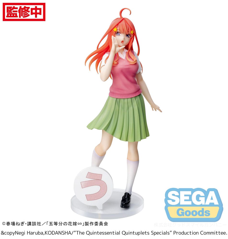 SU ORDINAZIONE The Quintessential Quintuplets Specials Luminasta PVC Statue Itsuki Nakano 20 cm