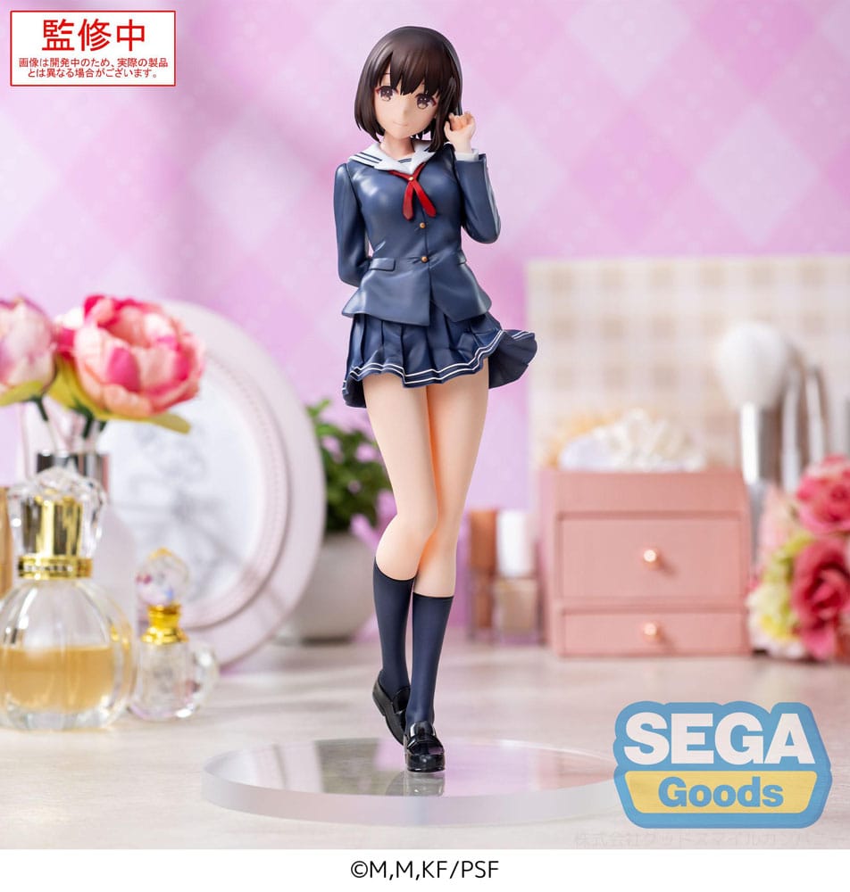 PREORDINE+ 12/2025 Saekano the Movie: finale Luminasta PVC Statue Megumi Kato Uniform Ver. 22 cm
