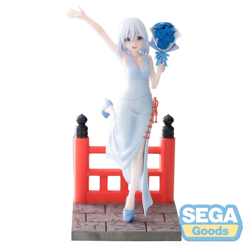 MADE TO ORDER Tying the Knot with an Amagami Sister Luminasta PVC Statue Asahi Amagami 18 cm