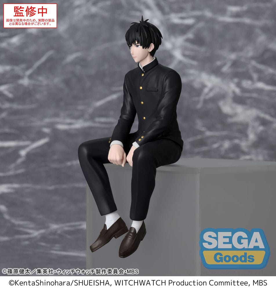 SU ORDINAZIONE Witch Watch PM Perching PVC Statue Morihito Otogi 14 cm    